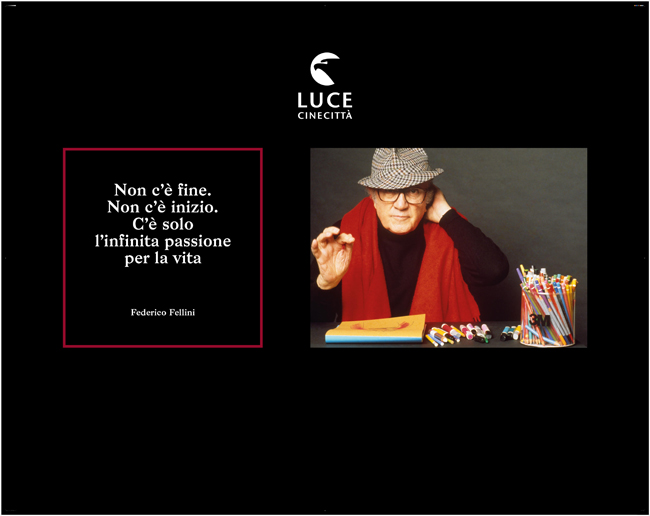hub cinecittà federico fellini foto archivio storico luce fondo pino settanni
