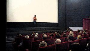 Nanni Moretti presenta Tre Piani al Nuovo Sacher