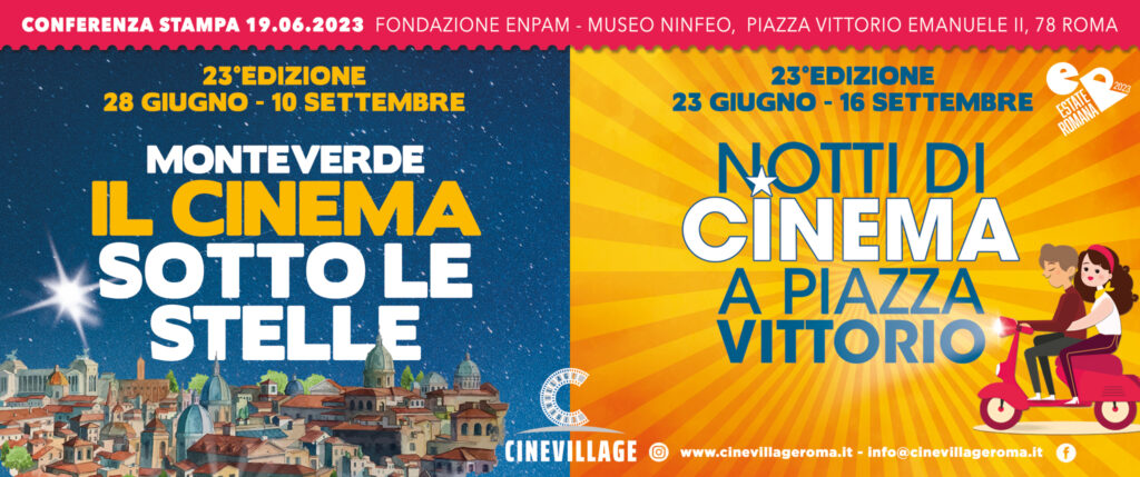 Progetto Speciale CAMERA DI COMMERCIO DI ROMA ANNO 2023 CINEVILLAGE